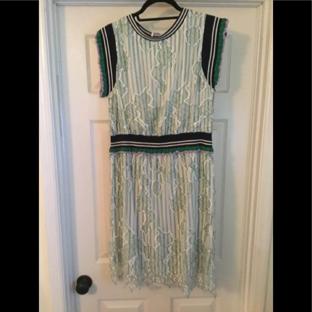 NWT ModCloth Anna Sui Sweet Me Off My Feet dress size L.